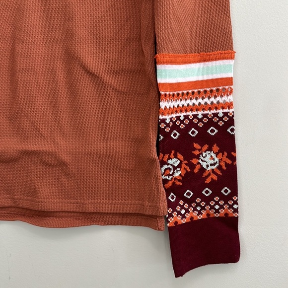 Free People Mikah Layering Cuff Shirt - Picture 6 of 7